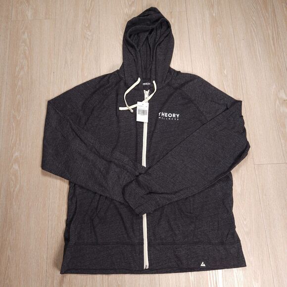 American Giant Full Zip Hoodie Mens 2XL Gray Jacket Lightweight Made in USA NWT - Picture 1 of 16